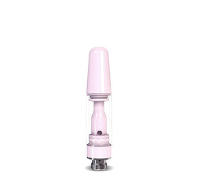 Pink 0.5 ml Zirconia 007 510 thread vape cartridge with round mouth tip