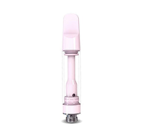 Pink 1 ml Zirconia 007 510 thread vape cartridge with flat mouth tip