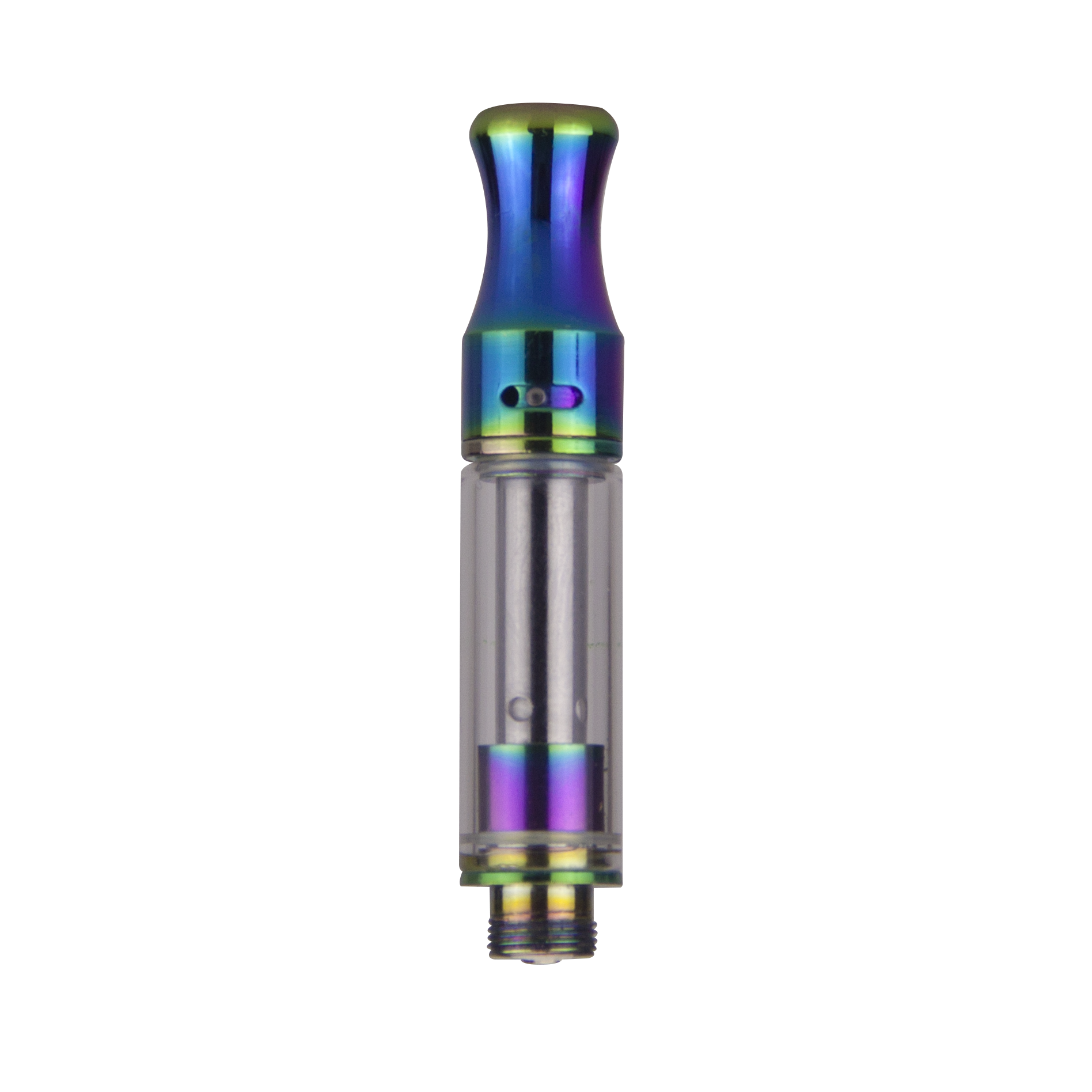 Rainbow 0.5 ml DM 009 510 thread vape cartridge with and adjustable airflow port